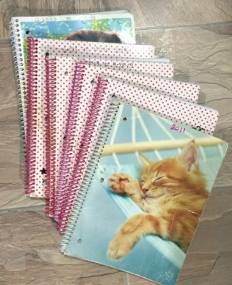Hello Kitty notebooks