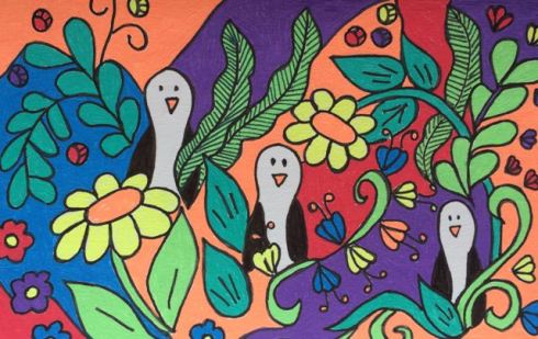 Whimsical Penguins 2