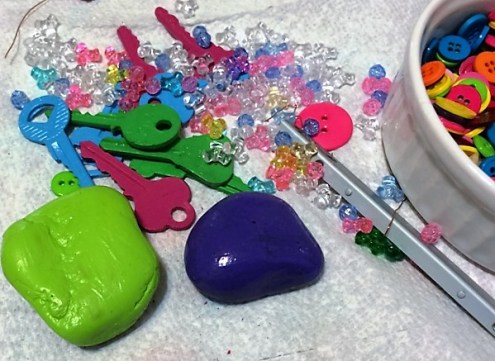 rocks keys and buttons