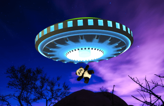 panda and ufo2