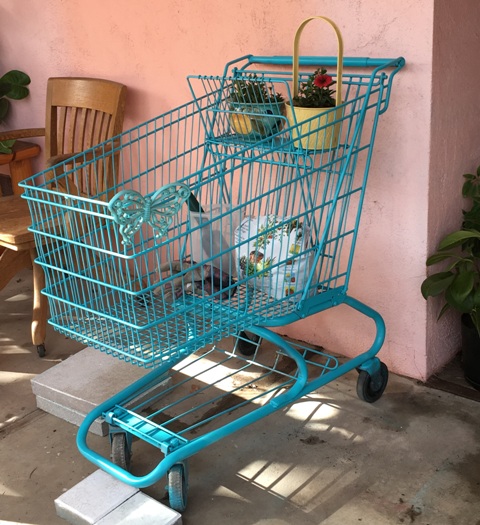 cart with items
