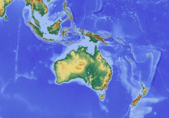 australia map
