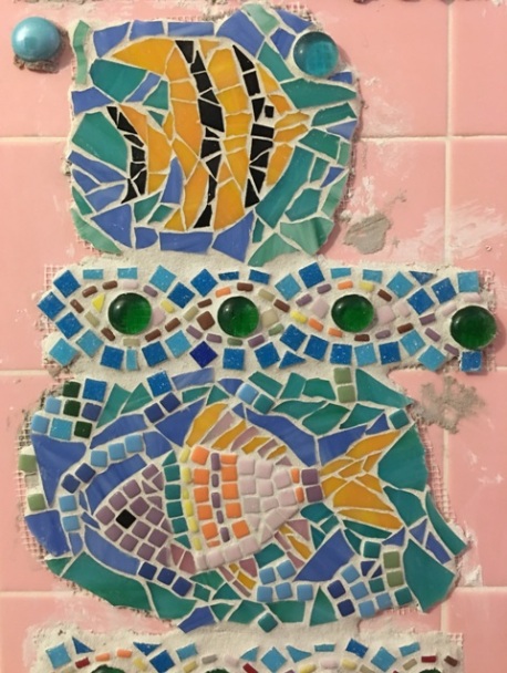 fish with grout