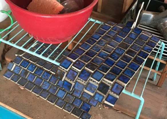 blue tiles